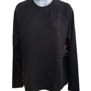 SPYDER Men's NWT Long Sleeve Tee Loungewear Size Small Black